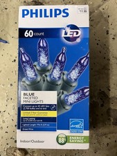 Philips LED Blue Mini Lights, Christmas lights - 16 Strands, 320 Ft, 960 Lights