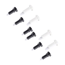 10pcs Fit For Acura RSX 2002-2006 A/C Heater Climate Control Light Bulb A6