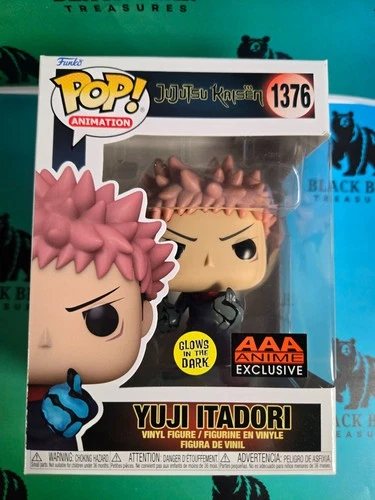 Funko Pop! Vinyl: Jujutsu Kaisen - Yuji Itadori - AAA Anime #1376 + Protector