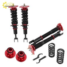 Red Coilovers Struts Shocks Suspension Kits Adj Height For 2003-2008 Nissan 350z Red Coilovers Struts Shocks Suspension Kits Adj Height For 2003-2008 Nissan 350z