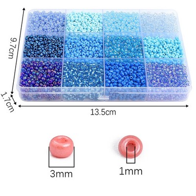 Handgemachte Glas-Perlen Schmuckzubehör 6000 Stück Bead Set