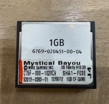 WMS Mystical Bayou Original Software