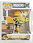 Jordan Love Signed Packers #307 Funko Pop! Figure (Beckett Authenticated)