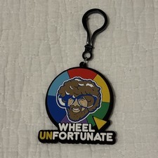 Wheel Unfortunate Dude Perfect KeyChain RARE Bag Backpack Keys Accessory Glasses