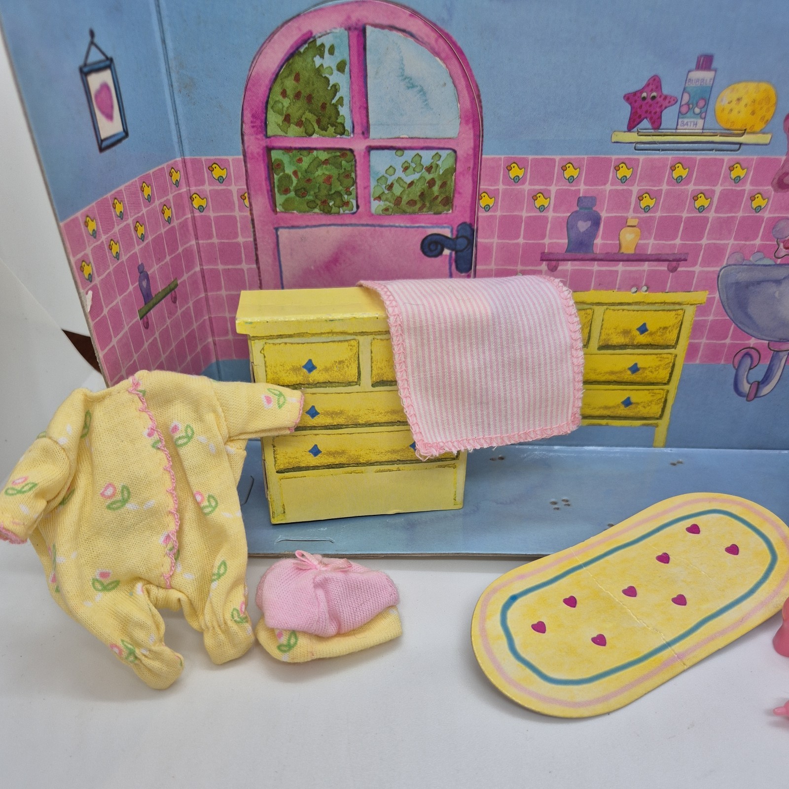 Zapf Creation Baby Born Miniworld Changing Bag Set Room Box Mini World