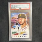 2025 Topps X Bob Ross Budding Talents Paul Skenes #BT-1 Paint Splatter /99 PSA 9