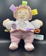 Mary Meyer Taggies Doll Pink Plush Satin Signature Collection Baby Toy Lovey