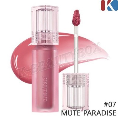 PERIPERA Water Bare Tint 3.7g #07 Mute Paradise Moisturizing Vivid Color Liptint