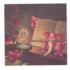 1953 Advertising Calendar Bill Layne Illus Hill Electric Televsion Sacramento CA