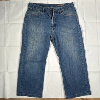 Volcom Jeans Mens 34x24 Hemmed Skate Baggy Vintage Y2K 2000s