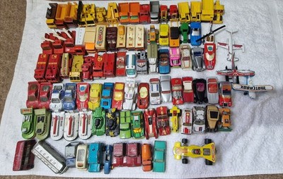 Matchbox Lesney Moko Superfast Vans Autos Convoy Cabs alle gebraucht X90