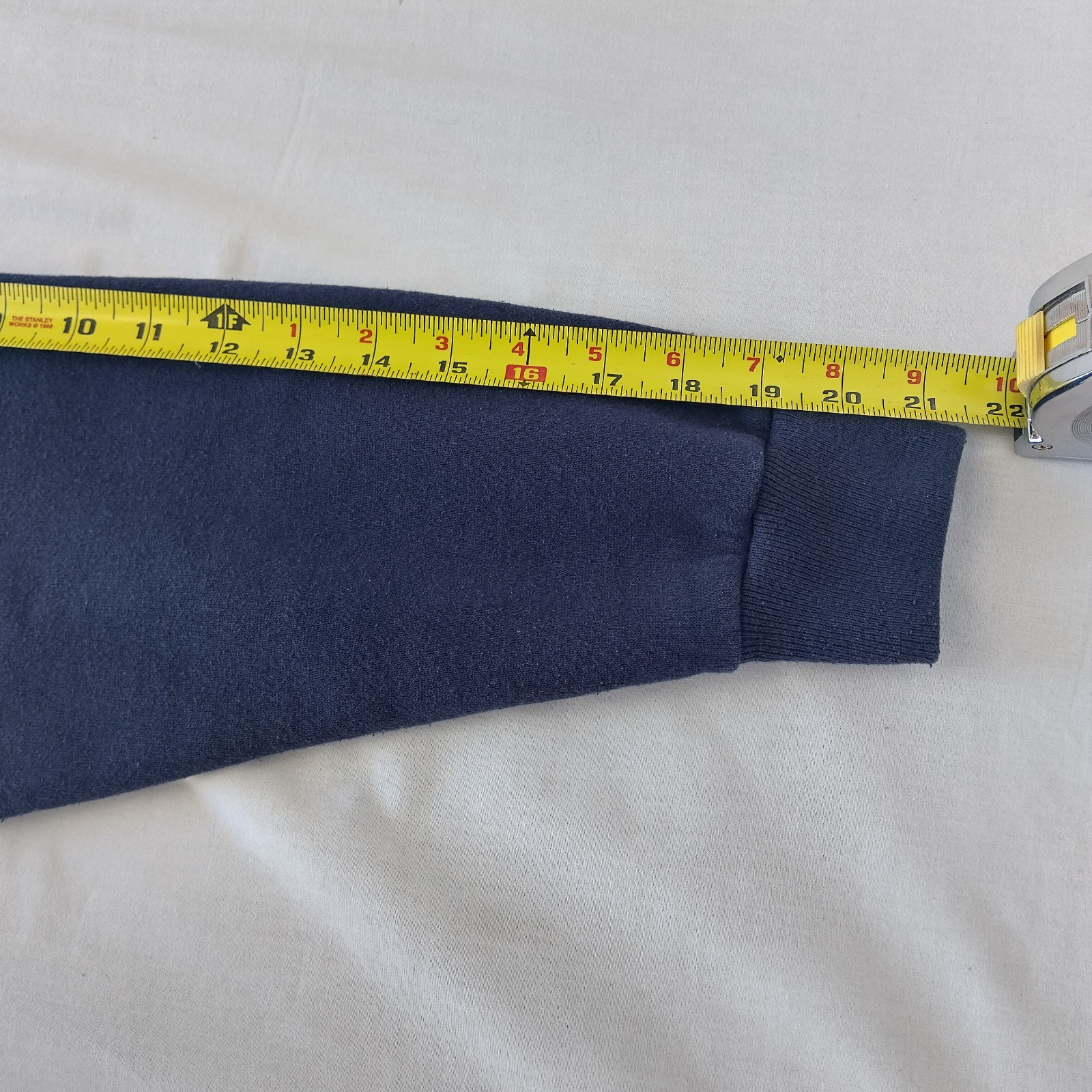 West Virginia University Lee Heavyweight Blue/Gold Sweatshirt embroidered XL thumbnail 19