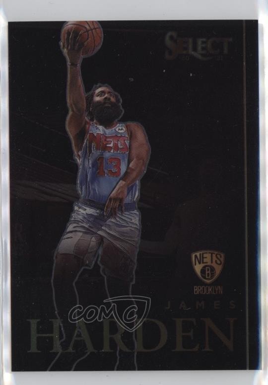 2020-21 Panini Select Artistic Selections James Harden #10 07r2
