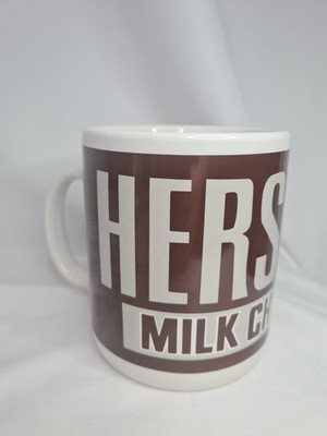 Hershey's Milk Chocolate Großer Kaffeebecher 5,5 Zoll Hoch 4,5 Zoll Runde Tasse Geschenk