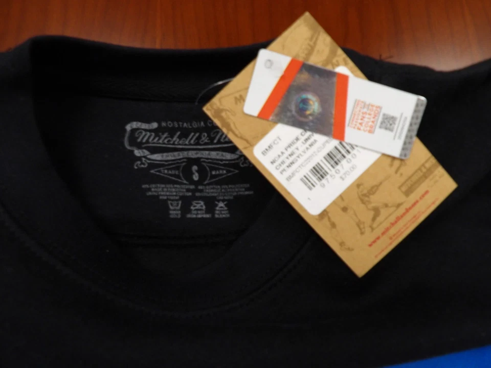 SUDADERAS MITCHELL & NESS NCAA CHEYNEY UNIVERSITY WOLVES CREW TALLA S Foto 4 de 4