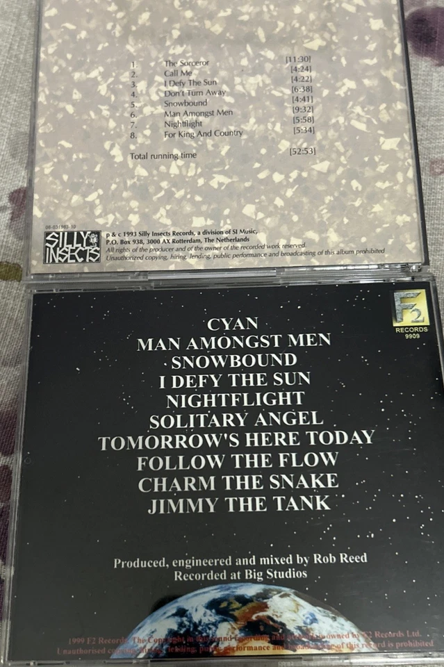 CYAN For King and Country 93 Silly Insects + Echoes 99 2 CD Lot + Free New CYAN Foto 2 de 4