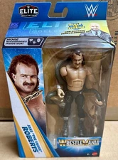 WWE ELITE (WM3) Wrestlemania 42 JAKE "THE SNAKE" ROBERTS Wrestling Figure w/ BAF
