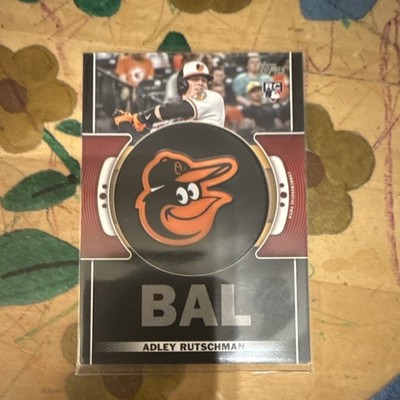 Topps 2023 Series 1 Adley Rutschman #TLP-AR Patch Black /299 RC Orioles
