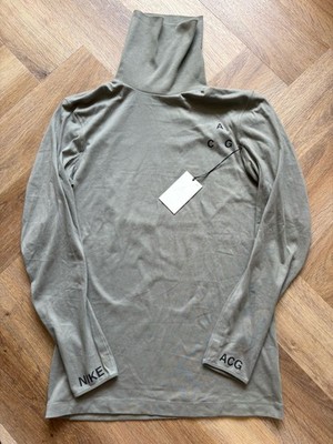 NikeLab ACG Errolson Hugh Langarm Rollkragen Dark Stucco 914475-004 Medium