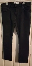 Artful Rebel Mens Black Jax Slim Fit Jeans Size 38W x 32L Denim Pants