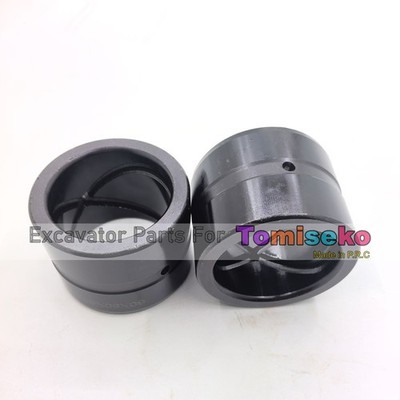 2pcs Bucket Bushing 65x80x65MM (ID*OD*H) Bearing Steel For Excavator