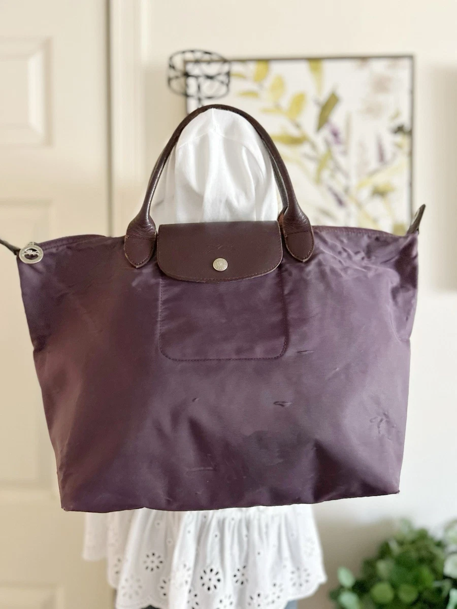 Purple Bags & Longchamp Le Pliage Handbags for Women for sale | eBay