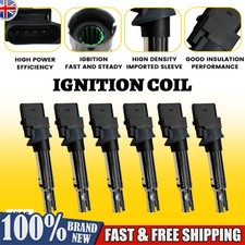 Image of 6X Ignition Coil Pack For Audi A3 TT VW Golf Multivan 3.6 3.2 V6 0986221051 NEW