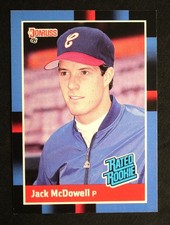 1988 DONRUSS JACK McDowell Rookie RC #47
