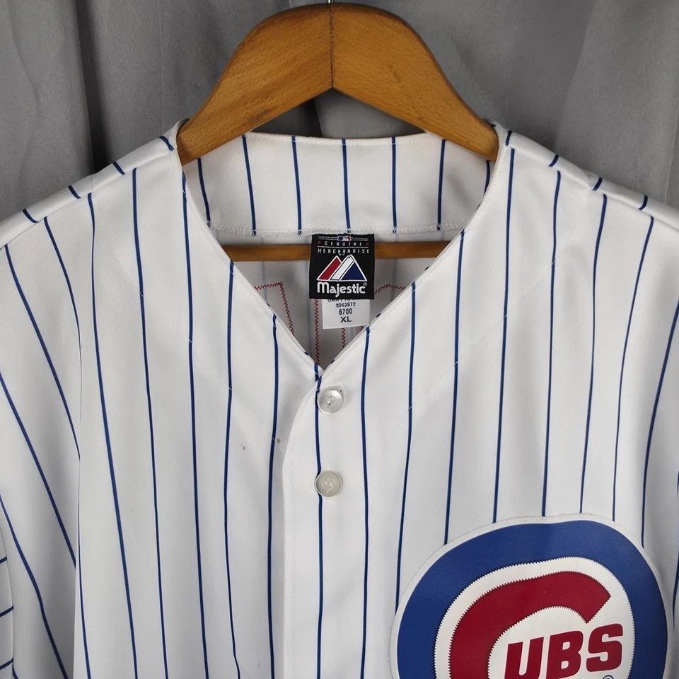 Vintage Y2K Alfonso Soriano #12 Chicago Cubs MLB Pinstripe Baseball Jersey XL - Image 2 of 4