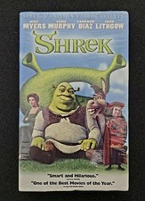 Shrek 2001 Special Edition Big Box VHS NEW Factory Sealed