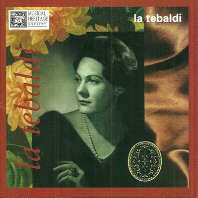 La Tebaldi : Renata Tebaldi Audio CD NEW