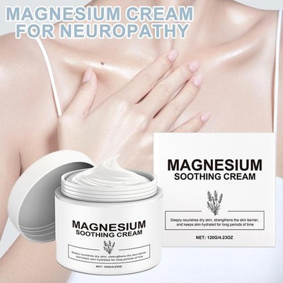 Neuropathy Magnesium Cream Nerve Relief with Magnesium Chloride Ingredient s