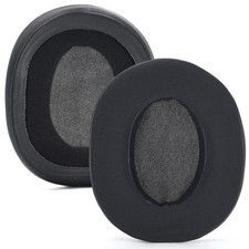 Paire de coussins d'oreilles de rechange pour Razer BlackShark V2X cuir PU soupl
