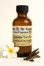 Champa Vanilla Fragrance Oil 2 oz  Exotic Floral & Sweet Aroma | Burner Use Only