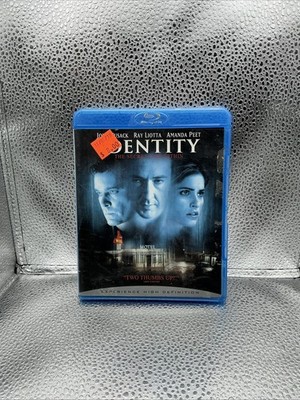 Identity Blu-ray 2007 Thriller John Cusack Ray Liotta Amanda Peet RARE 