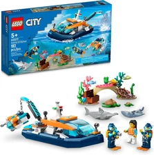 LEGO City Explorer Diving Boat 60377
