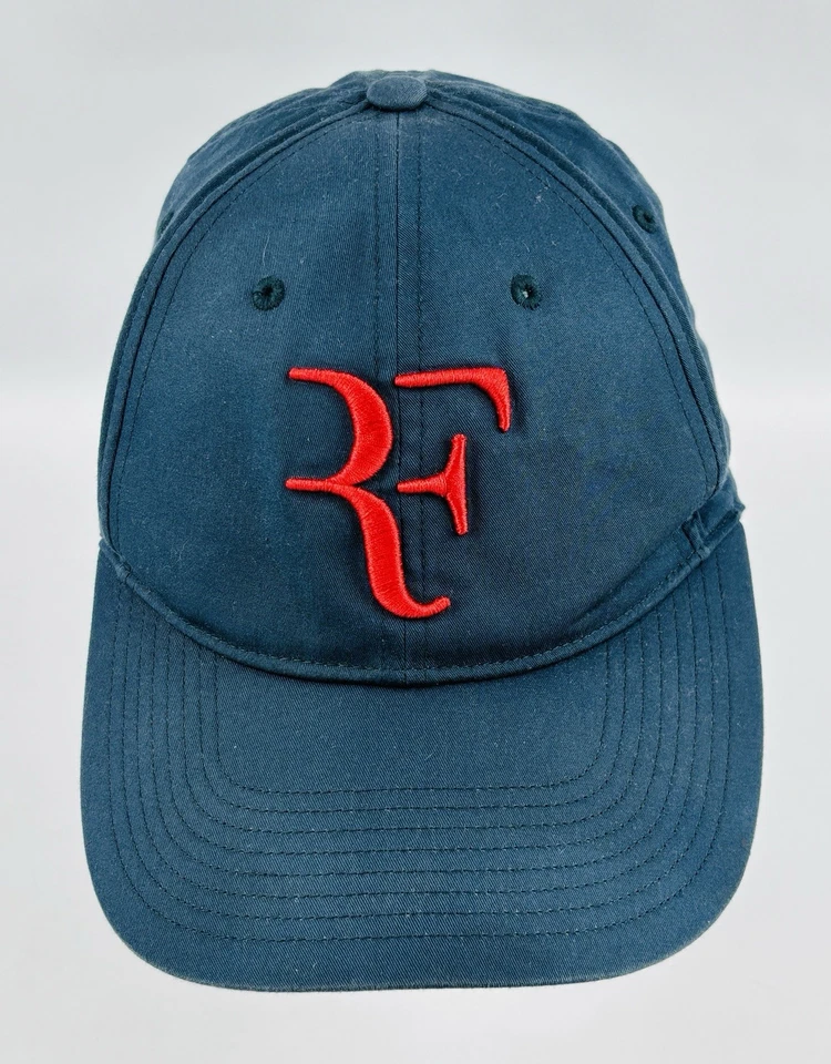 Gorra de tenis ajustable Uniqlo Roger Federer RF para hombre talla única azul marino Foto 2 de 4