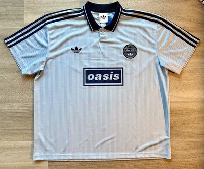 adidas x Oasis Live  25 Tour Jacquard Jersey, Trikot, Blau, Größe L
