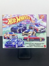 Hot Wheels 2023 JDM 6pk Datsun 240Z 2018 Honda Civic Type R '70 Toyota Celica 