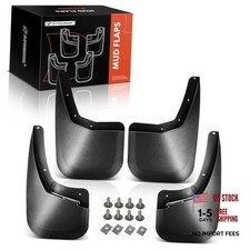 Mud Flaps Compatible with Chevrolet fits Silverado 07-14 - W/ single wheel