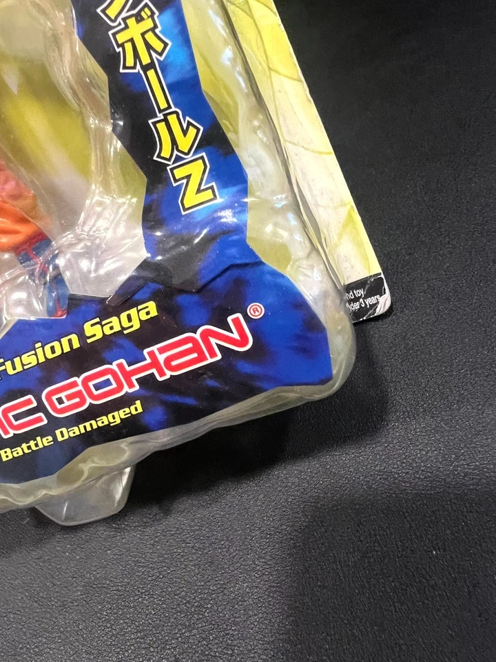 2003 Jakks Dragon Ball Z MYSTIC GOHAN Battle Damaged Action Figure Fusion Saga - Image 4 of 4