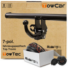 Für Fiat 500e Fließheck 332 TowCar Anhängerkupplung abnehmbar & 7poliger E-Satz