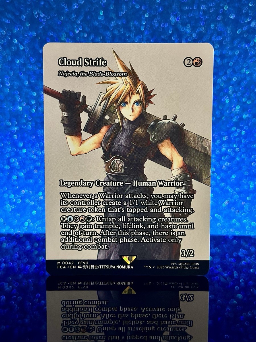 クラウド・ストライフ M 0042 mtg Cloud Strife - Najeela, the Blade-Blossom (Showcase) Final