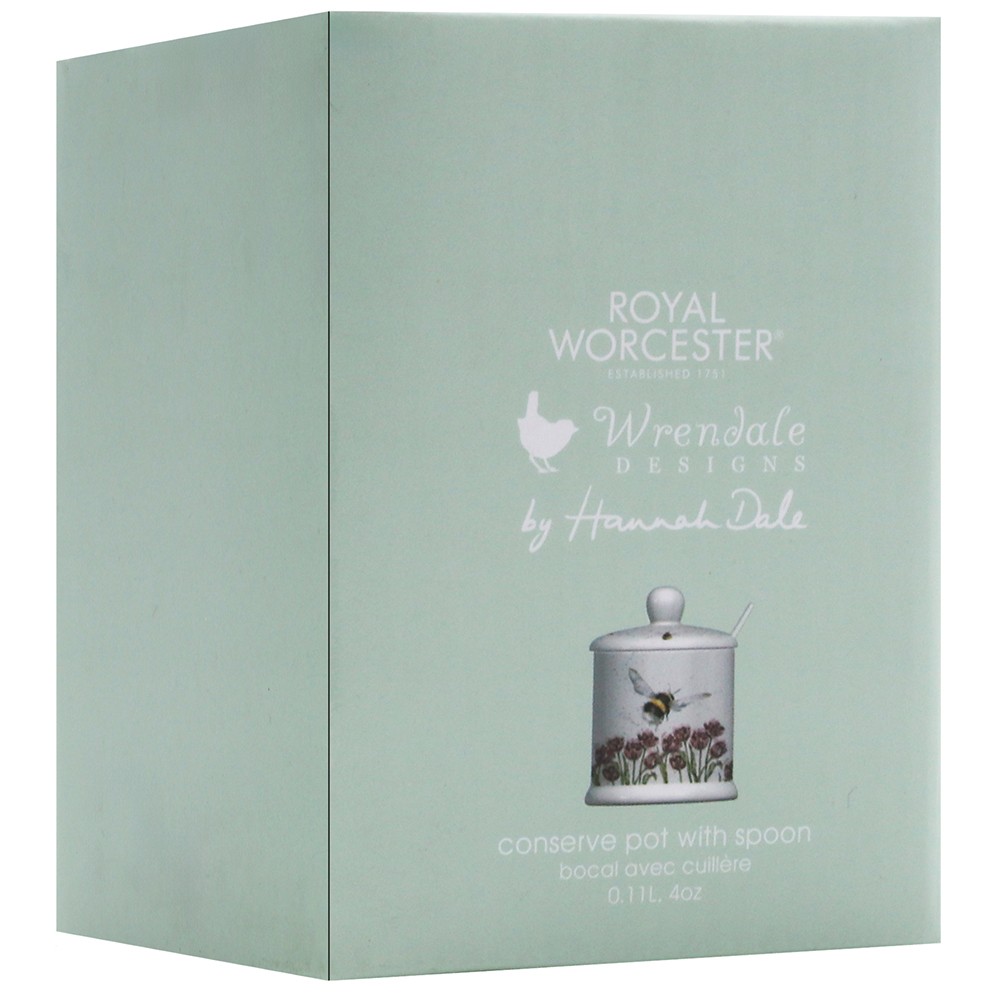 Wrendale Designs Bumble Bee Conserve Pot Fine Bone China 110ml Gift