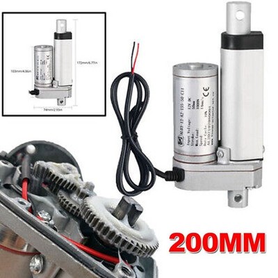 1000N Linear Actuator DC12V Linearantrieb Elektromotor Linearantrie 200mm 10mm/s