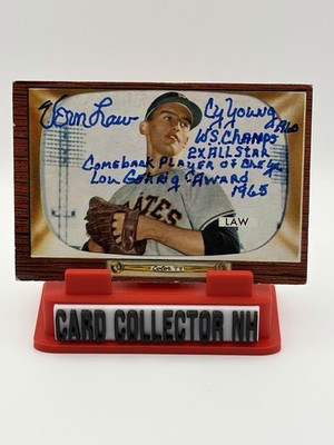 Vern Law Autograph JSA Authentic Auto