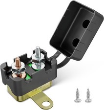 30 Amp Auto Reset Circuit Breaker M5 Stud Bolt Type 1 For Wind Solar Automotive