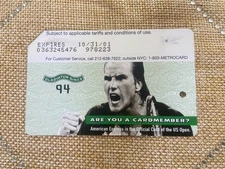 Metrocard Amex Tennis US Open Gladiator subway NYC mta metro card USTA Express