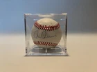 Chris Chambliss Signed Baseball Autograph Auto Includes COA & Cube