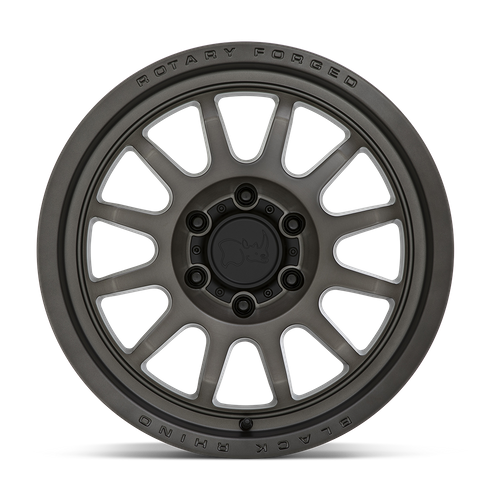 18x9.5 Black Rhino RAPID Matte Brushed Gunmetal Wheel 6x5.5 (-18mm) - Picture 3 of 7
